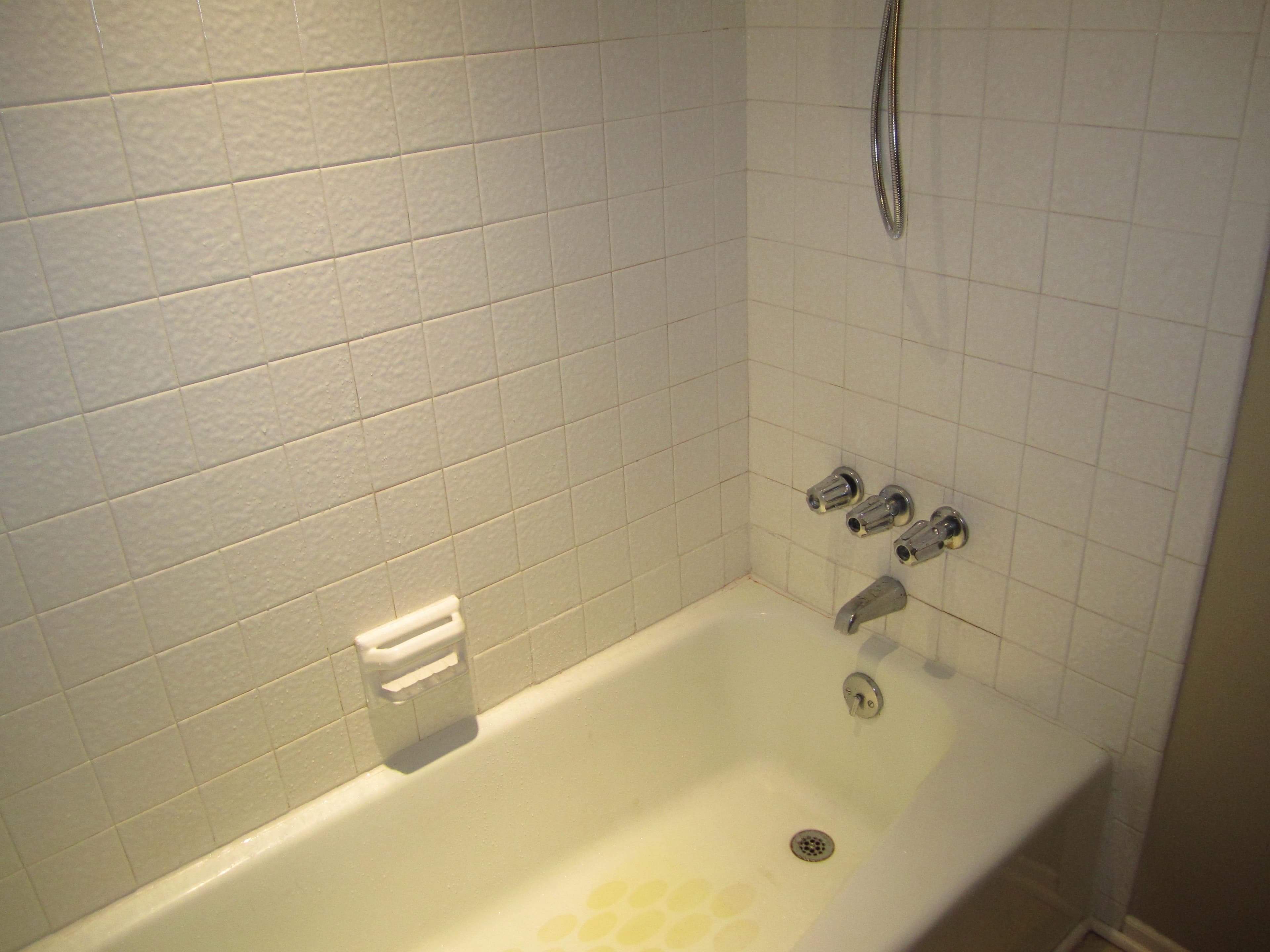 Before: Master Bathroom Tile Restoration