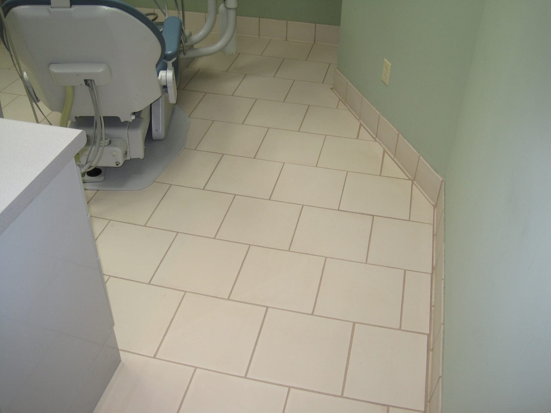 After: Dental office floors, after hours